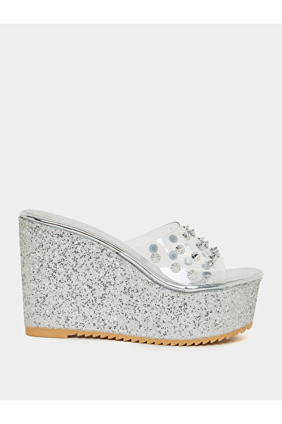 Styli صندل إسفين بحزام مرصع