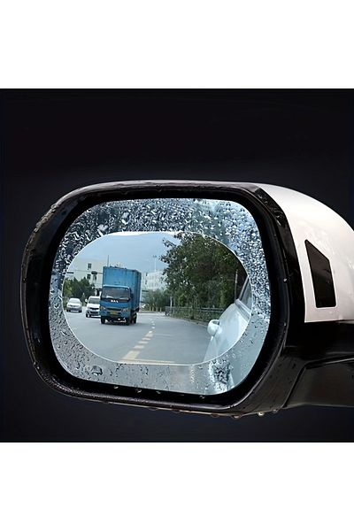 Choice 2Pcs 135x95mm 2PC Rainproof Film Sticker Car Rearview Mirror Protective Rain Proof Anti Fog Waterpro