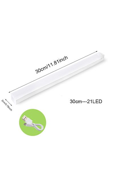 Choice 30cm-21LED Warm White Wireless LED Night Light Motion Sensor Light Closet Night Lamp For Kitchen Bed