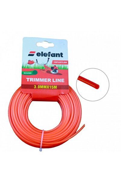 elefant Tırpan Misinası Motorlu Tırpan Yuvarlak Misina 3mm x 15 metre