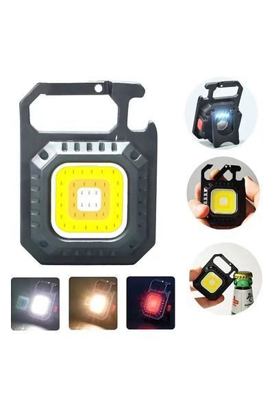 Choice W5130 Led Flashlight Mini Led Flashlight Magnetic Cob Outdoor Camping Pocket Work Light 800 Lumens U