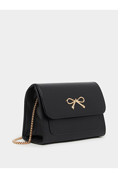 Styli حقيبة كتف مزينة بشريط مع حزام سلسلة