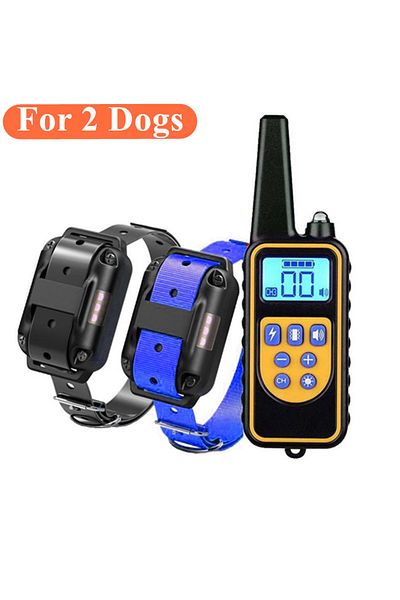 Choice Eu Plug K Electric Dog Training Collar Waterproof Dog Bark Collar Pet With Remote Control Rechargeab