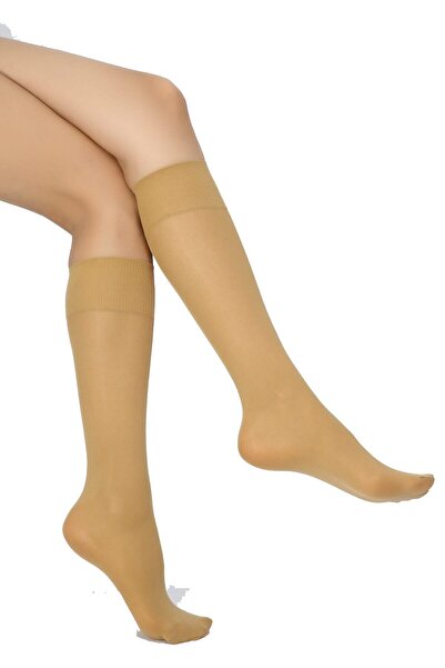 devhome زوجان من الجوارب النسائية بسمك 70 دن غير شفافة للركبة