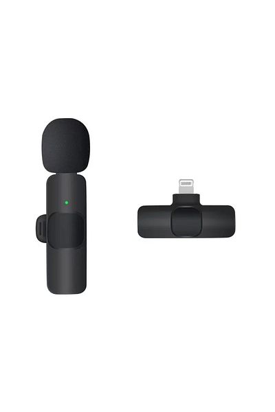 Choice K1 Single ios Basix Mini Lavalier Microphone Portable Audio Video Recording Mini Lapel Mic Wireless