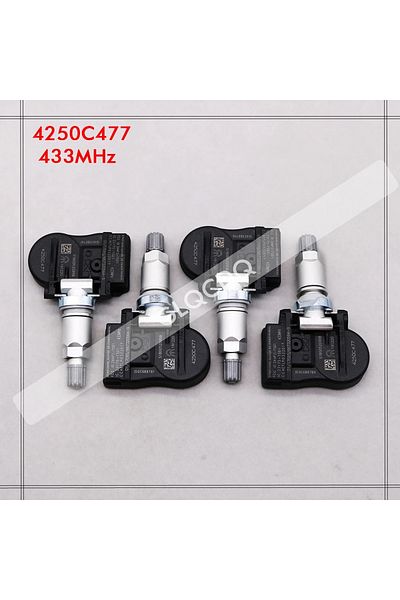 Choice (4PCS) 4250C477 4PCS CAR TIRE PRESSURE MONITOR SENSOR TPMS 4250C477 FOR MITSUBISHI ASX LANCER OUTLAN