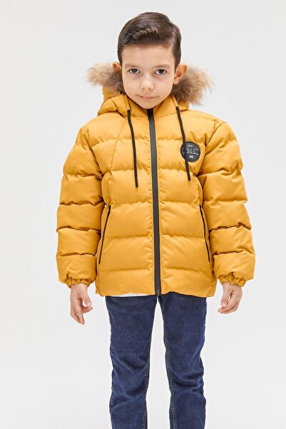 Benittokids Boy's Natural Fur Coat - 51289
