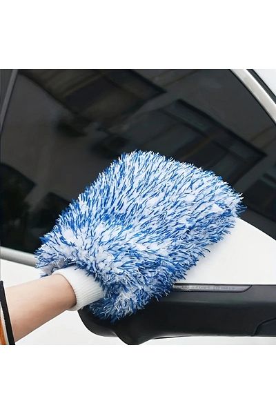 Choice Blue Wet & Dry Car Wash Mitt