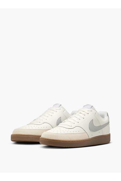 Nike Nike Men's Logo Detail Sneakers with Lace-Up Closure - COURT VISION LO SC