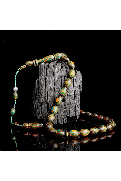 Tesbihsepetim Camphor Tree Model Rosary with Barley Cutting System