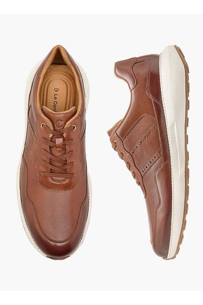 Le Confort Le Confort Leather Panelled Lace-Up Sneakers