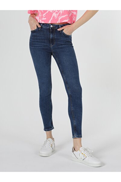 Colin's 759 Lara Super Slim Fit Orta Bel Dar Paça Kadın Denim Jean Pantolon