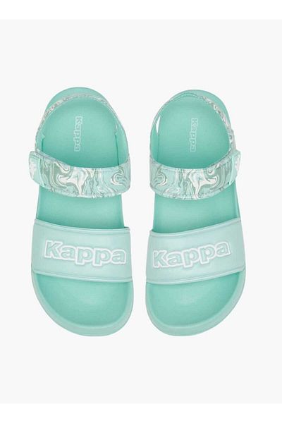 Kappa Girl's Printed Floaters with Hook and Loop Closure