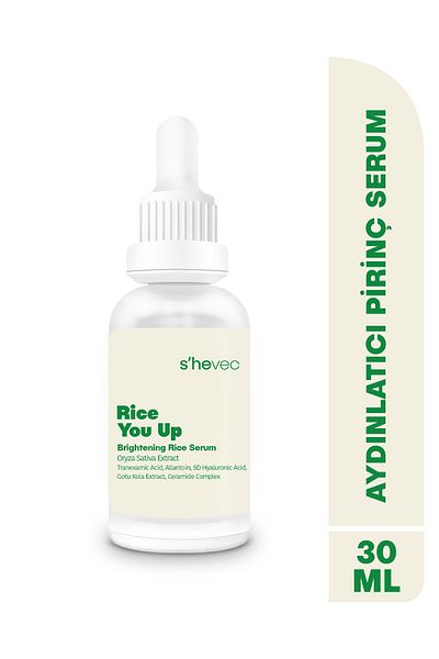 SHE VEC Rice You up – Brightening Rice Serum (100% Vegan)
