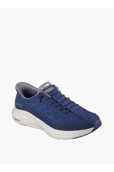 SKECHERS Men's Quilted Sports Shoes with Lace-Up Closure - VAPOR FOAM