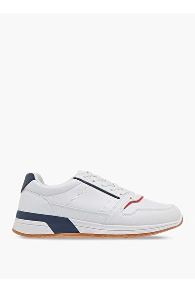 LBL by Shoexpress Panelled Lace-Up Sneakers