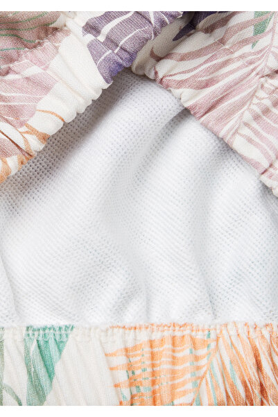 United Colors of Benetton Κοριτσίστικο πολύχρωμο μείγμα με ραβδώσεις με λογότυπο με ετικέτα