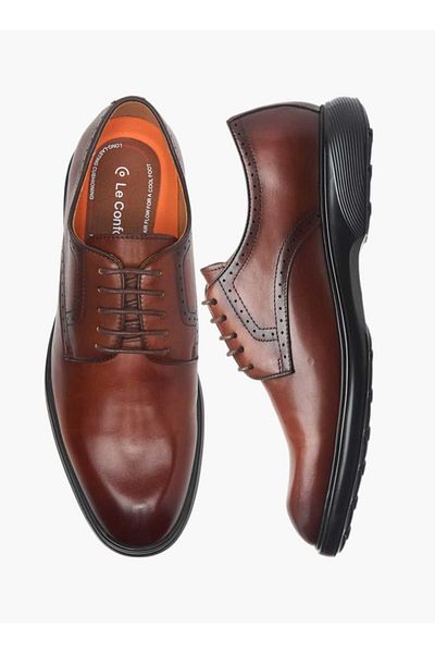 Le Confort Le Confort Solid Lace-Up Derby Shoes