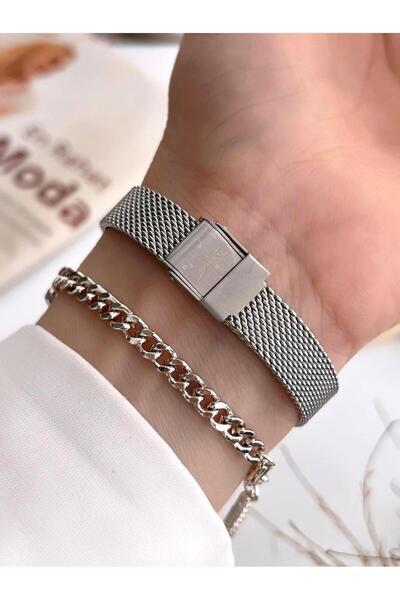 Slazenger Steel Cord 2 Years Warranty 5 Atm Bracelet Gift Women Wrist Watch Bsl.09.2458.3.06