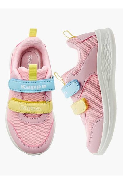 Kappa Colourblock Sneakers with Hook and Loop Closure
