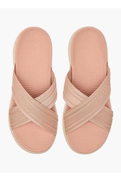 Kappa Kappa Women's Cross Strap Slip-On Sandals