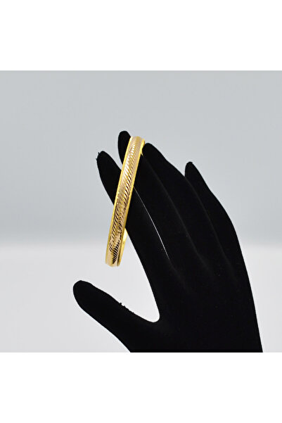 MAXIGOLD KUYUMCULUK 6 Gr 22 Ayar Dalga Desen Hediyelik Bilezik