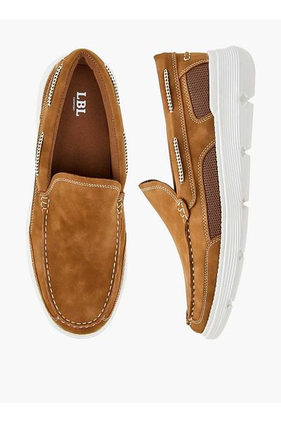LBL by Shoexpress LBL by Shoexpress Textured Slip-On Loafers