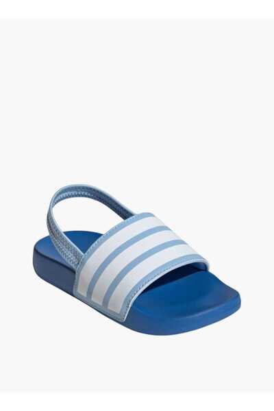 adidas Boys' Logo Print Slides with Backstrap - ADILETTE ESTRAP C