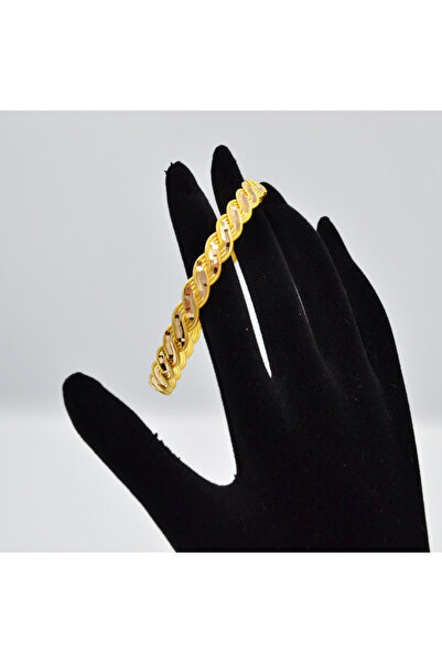 15 Gr 22 Ayar Aynalı Buse Burma Bilezik