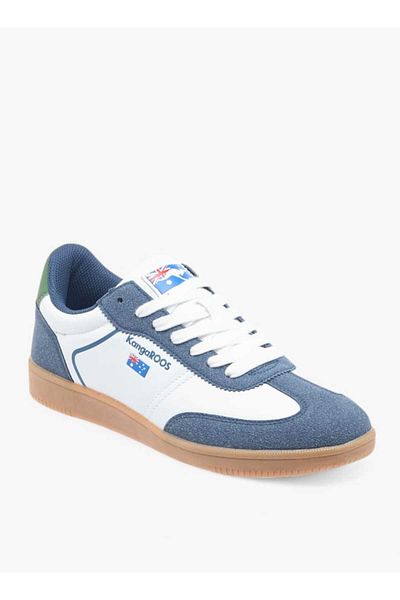 Kangaroos KangaROOS Men's Logo Detail Sneakers with Lace-Up Closure