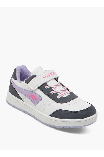 Kangaroos KangaROOS Women's Logo Detail Sneakers with Hook and Loop Closure
