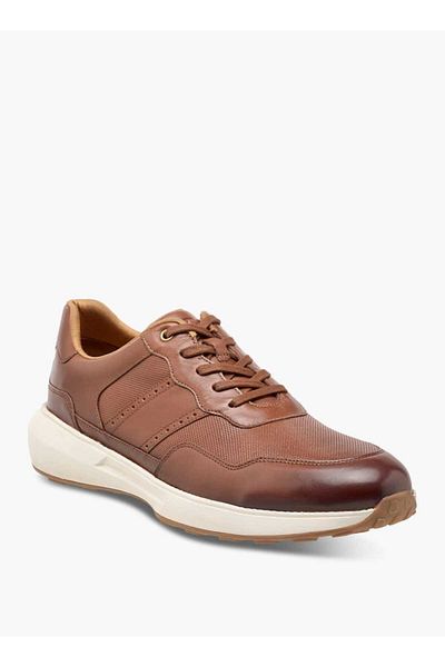 Le Confort Le Confort Leather Panelled Lace-Up Sneakers