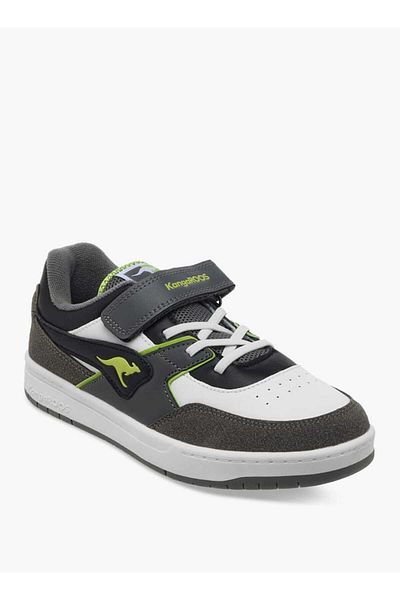 Kangaroos Women's Panelled Sports Shoes with Hook and Loop Closure