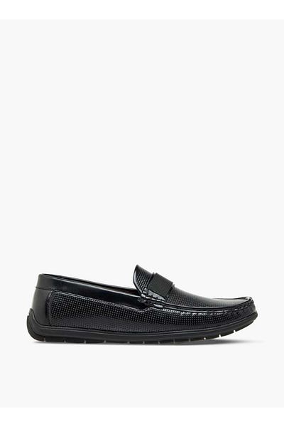 LBL by Shoexpress Textured Slip-On Loafers