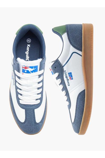 Kangaroos KangaROOS Men's Logo Detail Sneakers with Lace-Up Closure