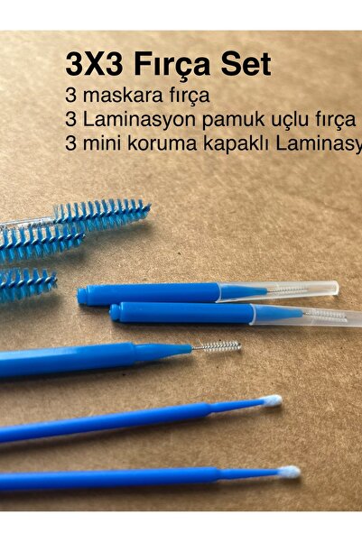 DFCOSMETICS KAŞ LAMİNASYON VE KİRPİK LİFTİNG FIRÇA SETİ 9 ADET