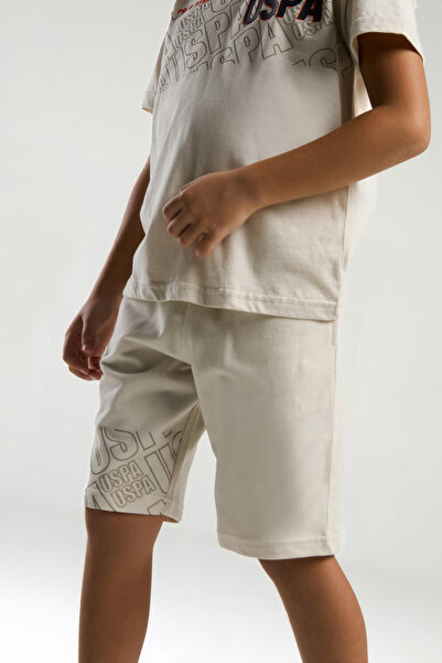 U.S. Polo Assn. U.S. Polo Assn. Boy's Licensed T-Shirt Bermuda Bottom Top Set