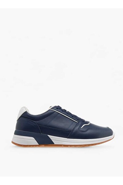 LBL by Shoexpress Panelled Lace-Up Sneakers