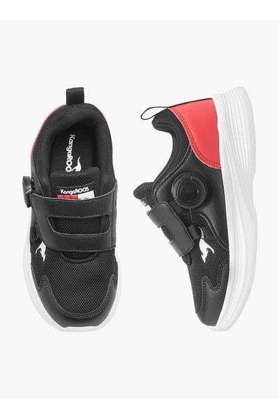 Kangaroos Boys' Panelled Sports Shoes with Hook and Loop Closure