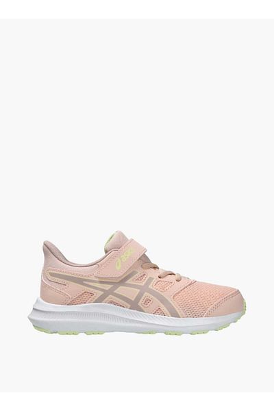 Asics Girls' Logo Detail Sports Shoes with Hook and Loop Closure - JOLT 4 PS