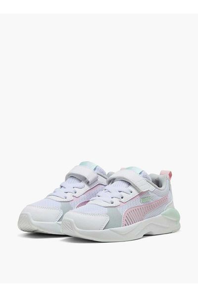 Puma Puma Boys' Logo Detail Sports Shoes with Hook and Loop Closure - X RAY 3 LT AC PS