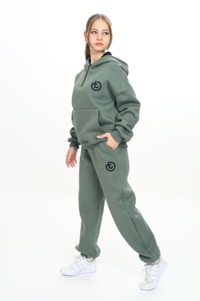 Toontoy Κοριτσίστικο Σετ Φόρμας με κουκούλα