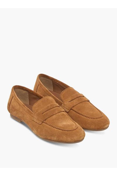 Paprika Paprika Suede Slip-On Loafers
