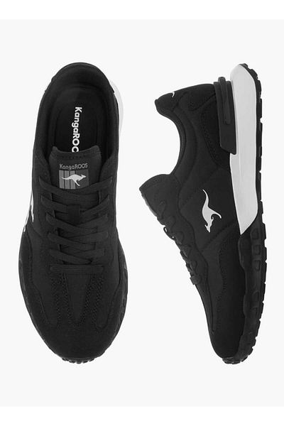 Kangaroos Women's Textured Sports Shoes with Lace-Up Closure