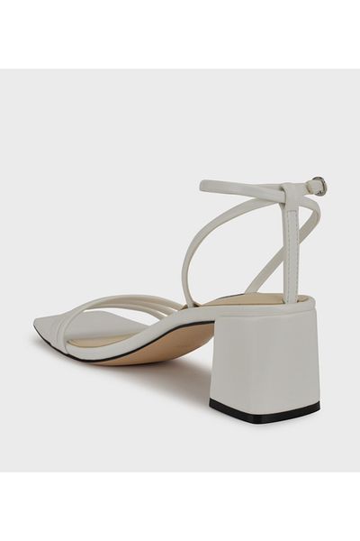Nine West Wnembae3-White Women's Sandals