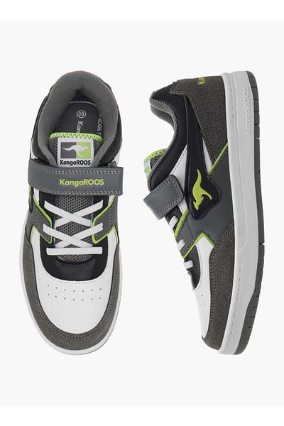 Kangaroos Women's Panelled Sports Shoes with Hook and Loop Closure