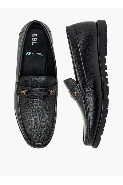 LBL by Shoexpress LBL by Shoexpress Textured Slip-On Loafers