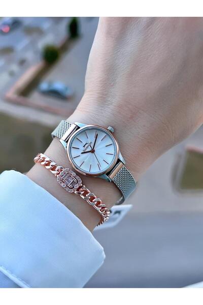 Slazenger Steel Cord 2 Years Warranty 5 Atm Bracelet Gift Women Wrist Watch Bsl.09.2458.3.06