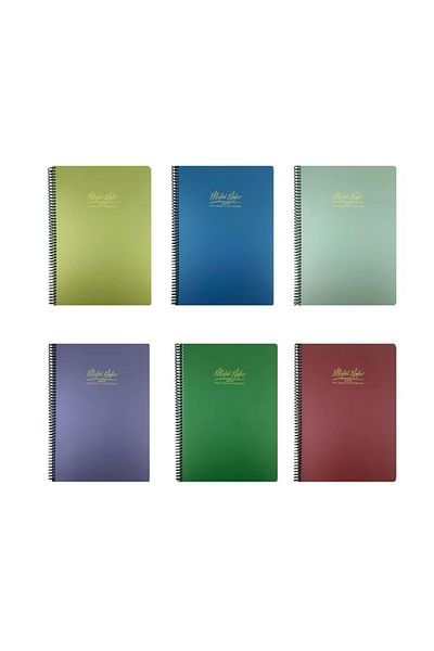 Gıpta Metal Notes Spiral Pp Copertă A4 80yp. Caiet în carouri