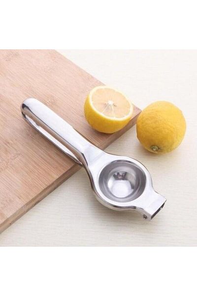 Generic Stainless Steel Lemon Squeezer Silver